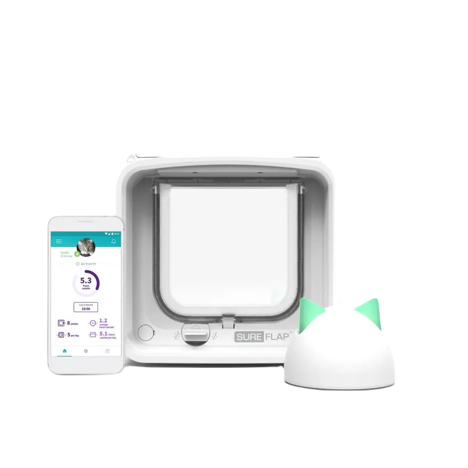 Microchip Cat Flap Connect - Kissanluukku + Hub