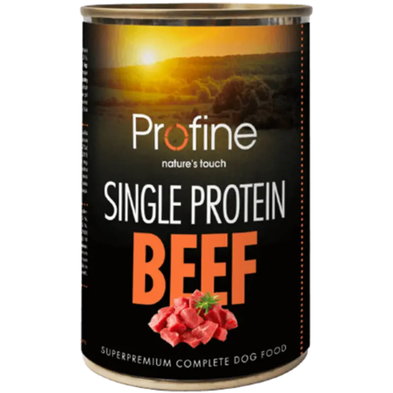 Dog Single Protein Beef Orange 400g