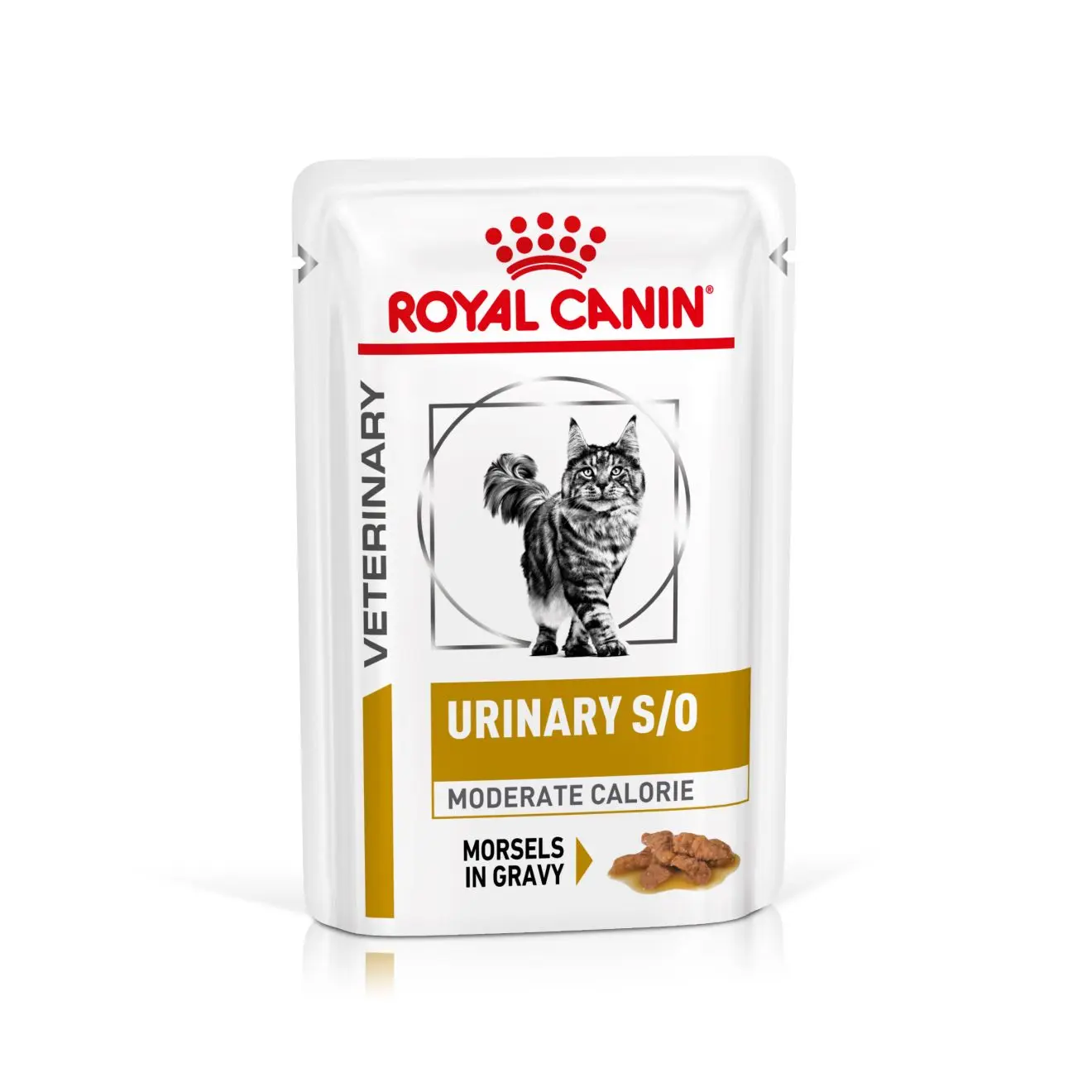 Urinary S/O Moderate Calorie Morcels in Gravy Pouch kissan märkäruoka