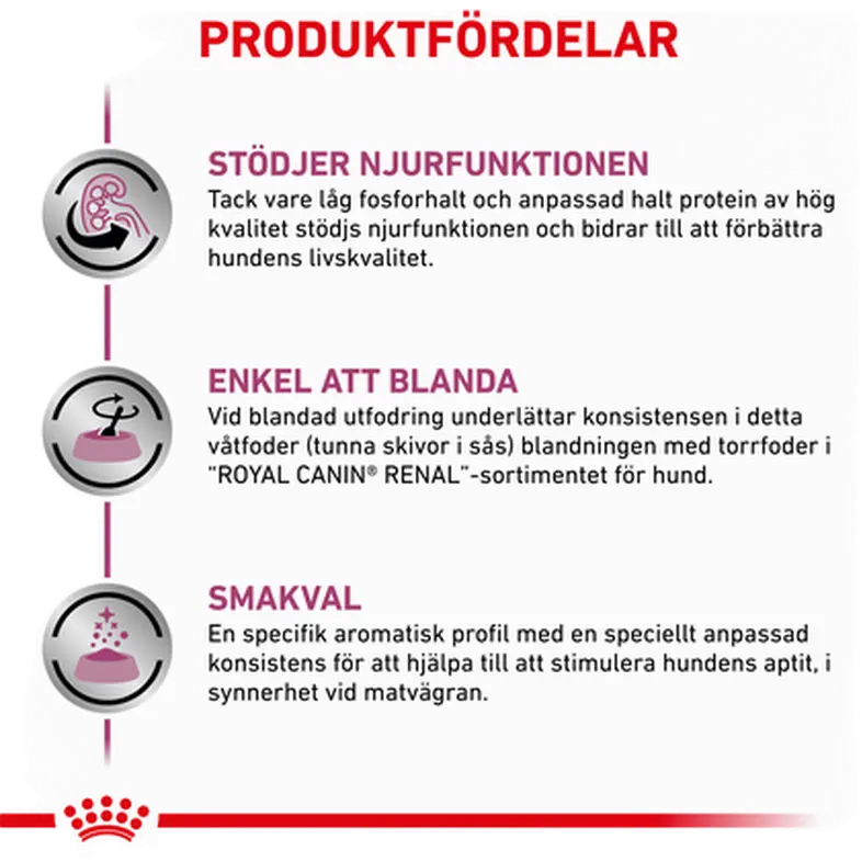 Vital Renal Märkäruoka koirille