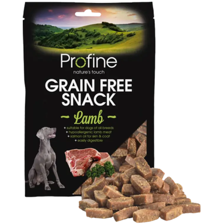Dog Grain Free Semi Moist Snack Lamb 200g
