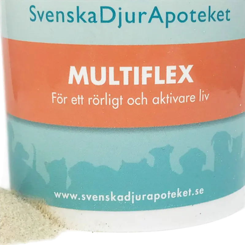 Svenska DjurApoteket Multiflex - Ledtilskud til hunde med glucosamin og MSM