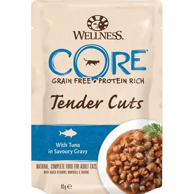 Cat Adult Tender Cuts Tuna in Savoury Gravy Wet 85 g