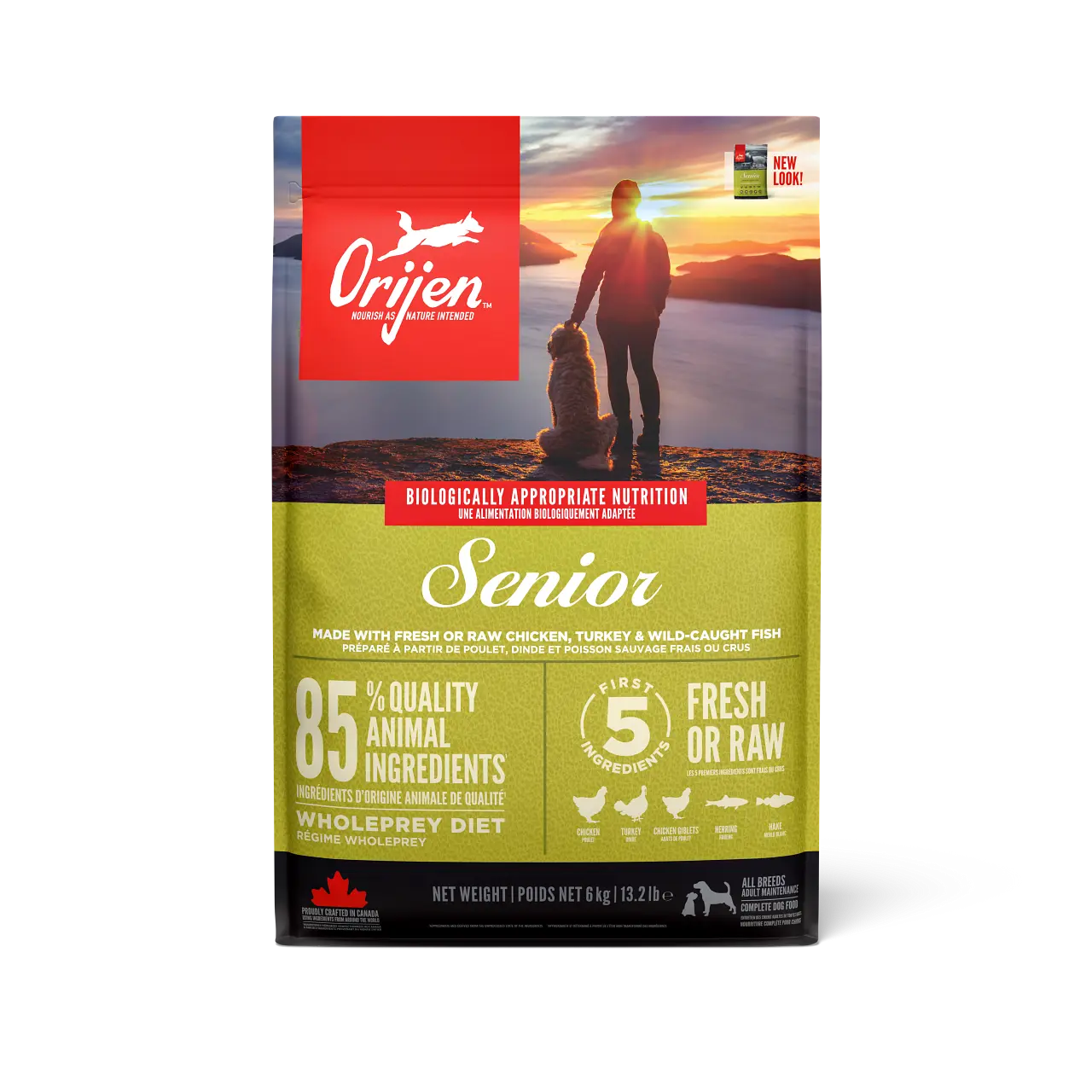 Dog Senior Grain Free - Dry Dog Food Green 6 kg
