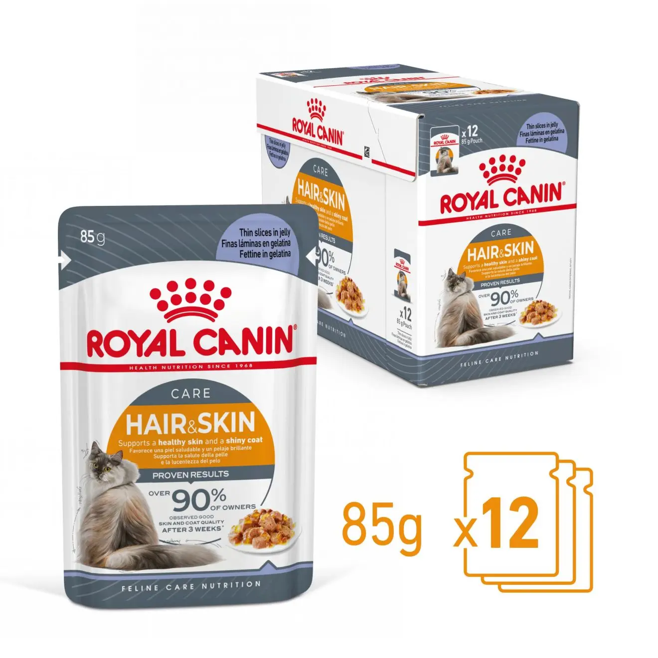 FCN Hairball Care Gravy Adult kissan märkäruoka