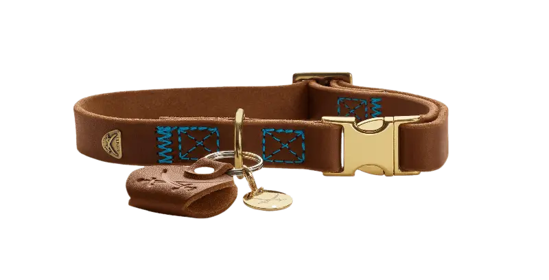 Hundhalsband Sansibar Cognac