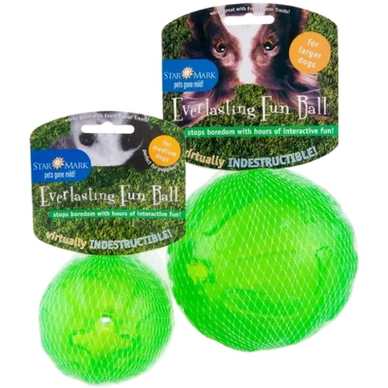 Everlasting Fun Ball Green 9 cm