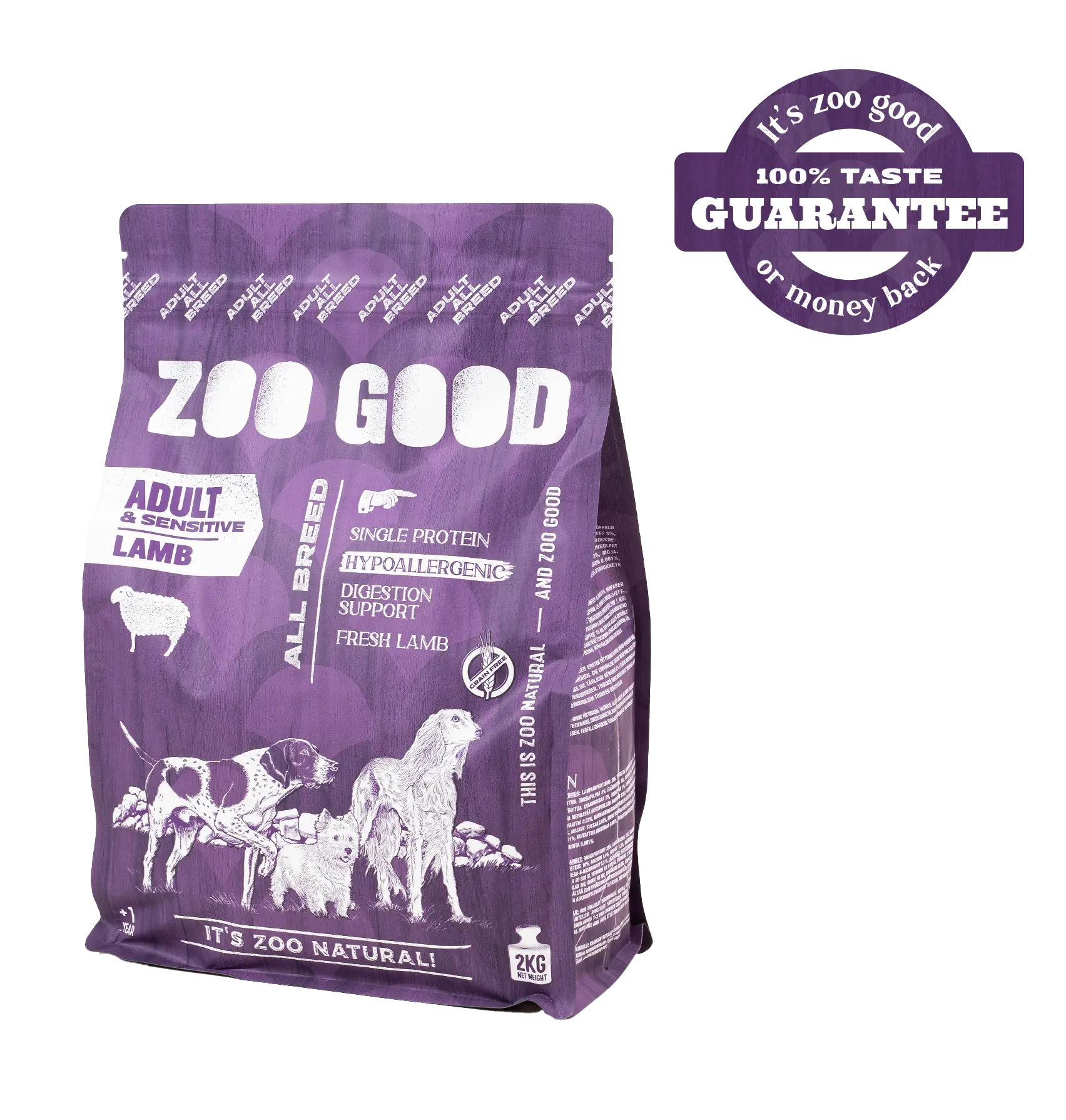 Lamb Adult All Breed Grain Free 2 kg