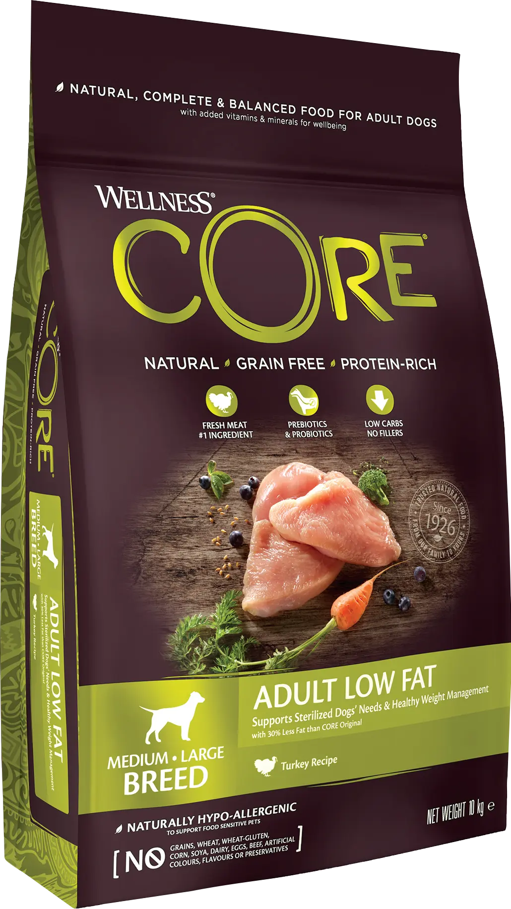 Dog Adult Low Fat Medium & Large Breed Turkey Dry