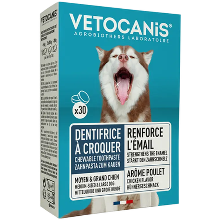 Dog Toothpaste Chewable 30-pack