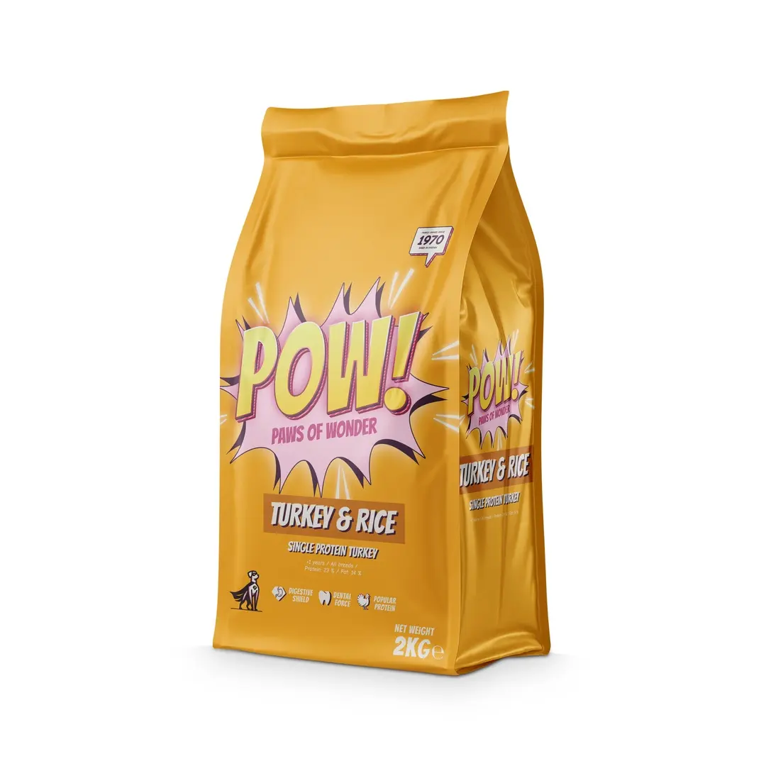 POW! Tørrfôr Adult Kalkun & Ris