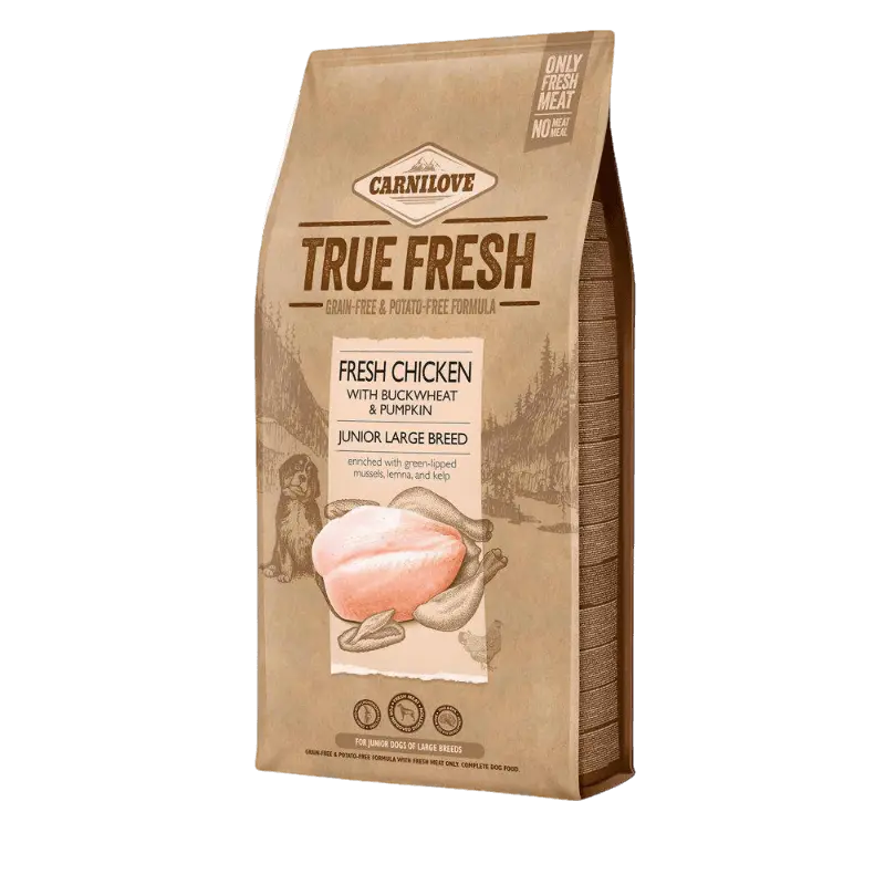 Dog True Fresh Chicken Junior stor rase 11,4 kg