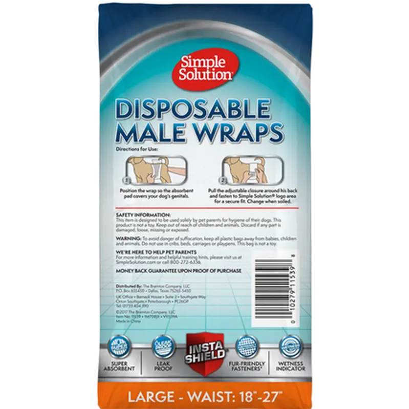Disposable Male Wrap
