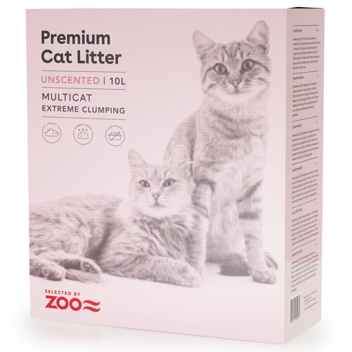 Kissanpentu Hajustamaton Multicat 10L