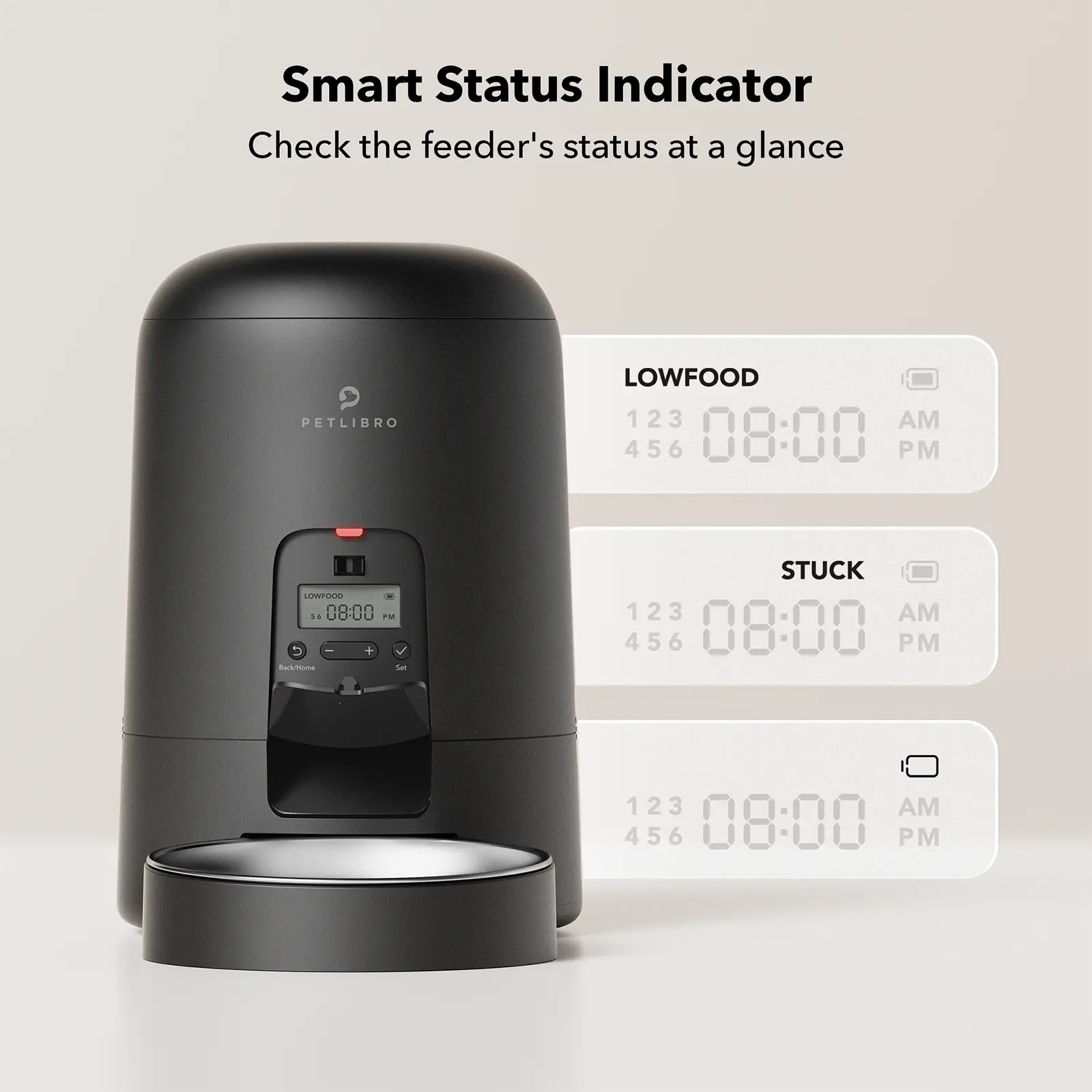 Air Automatic Feeder, svart