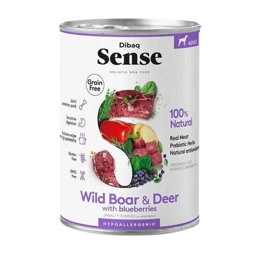Sense grain Free Wildboar & Deer 380 gr