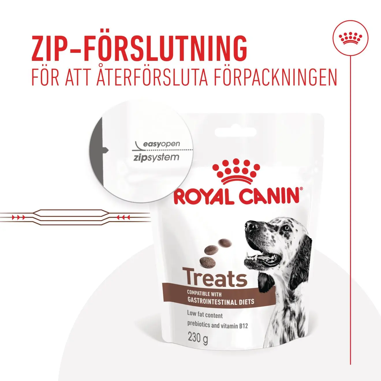 Royal Canin Veterinary Gastrointestinal Treats – godbidder til hund