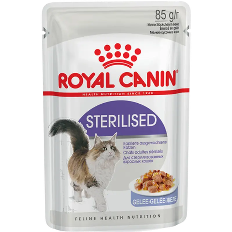 Sterilised Adult kissan märkäruoka hyytelössä