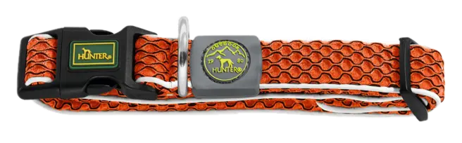 Hundhalsband Hilo Vario Basic Mesh Orange