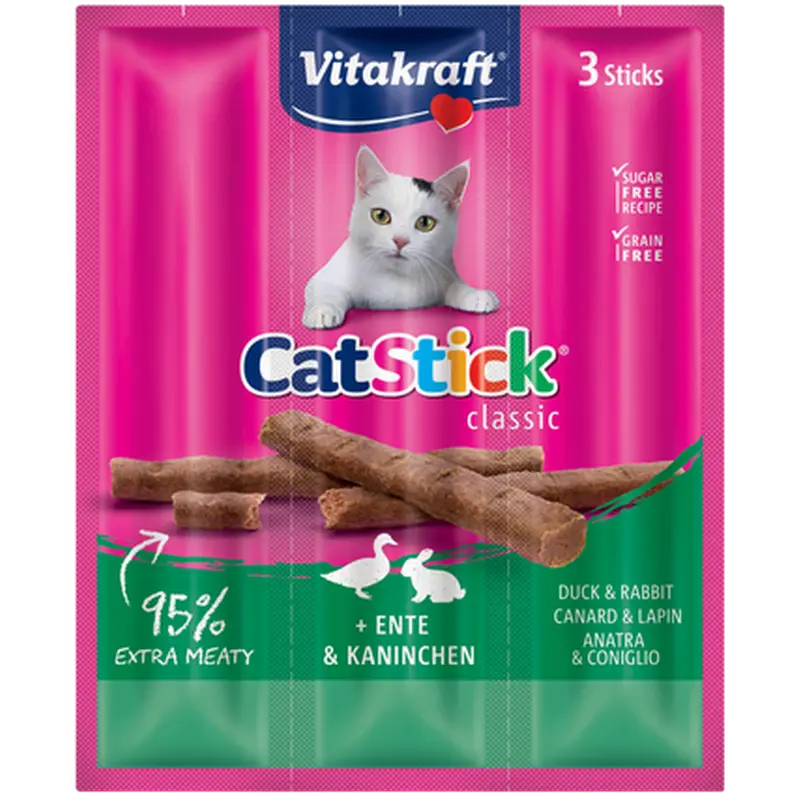 Cat Stick Mini Ankka / Kani 3 g x 6 kpl
