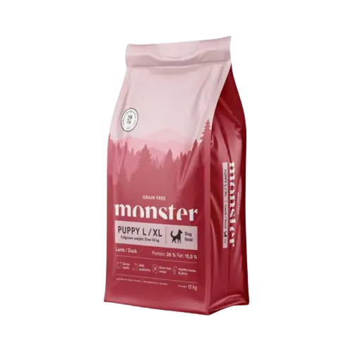 Dog Grain Free Puppy L/XL Lamb/Duck Red 2 kg