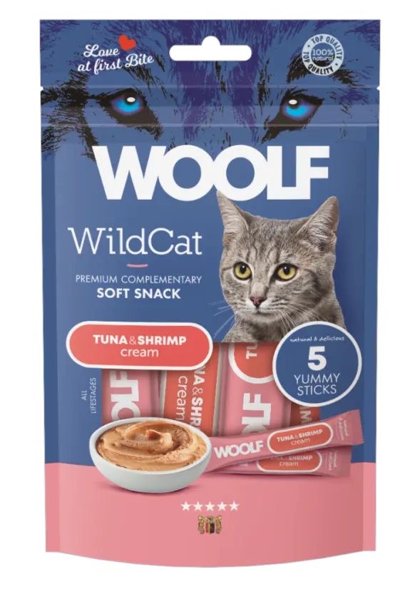 Wildcat Cream - Tuna & Shrimp 5-pack
