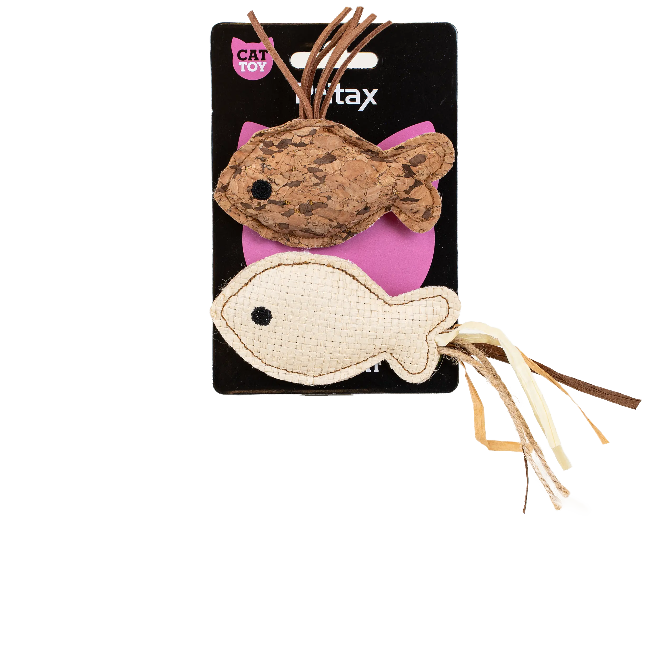 Kissan lelu Natural Alba, 10x10x1,5cm, ruskea