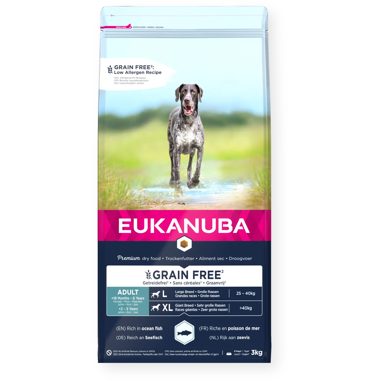 Dog Adult Large Grainfree Ocean Fish