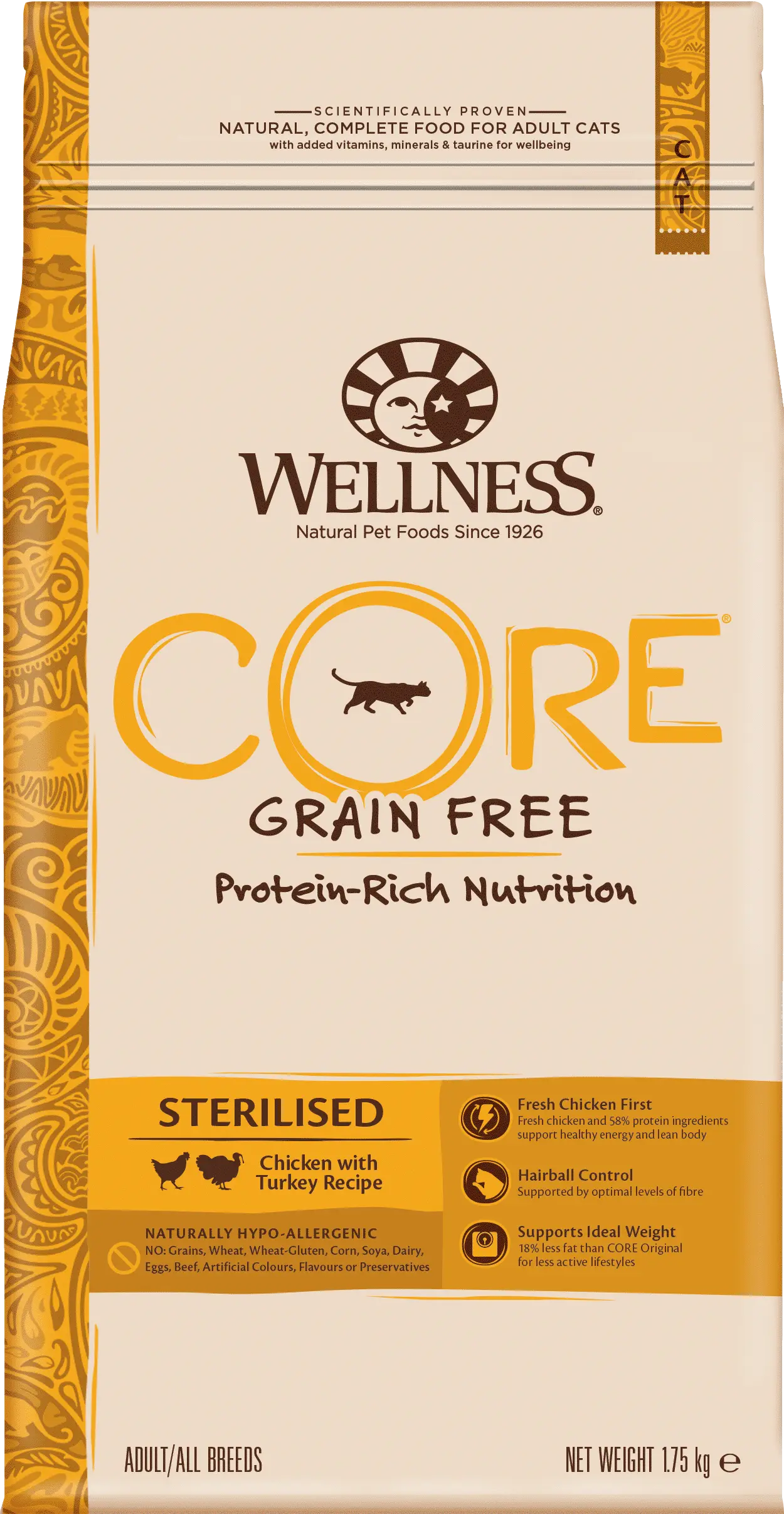 Katt Adult Sterilised Grain Free Chicken & Turkey Dry 1,75 kg