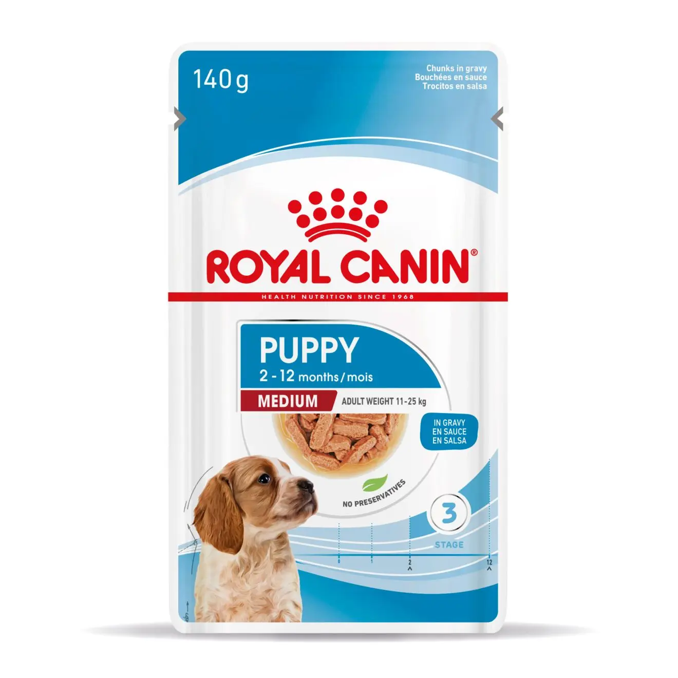 Medium Puppy Märkäruoka pennuille
