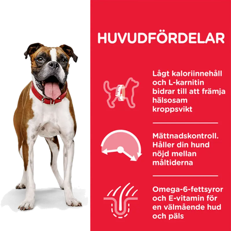 Hill's Science Plan Adult Light Kylling vådfoder til hund 370 g