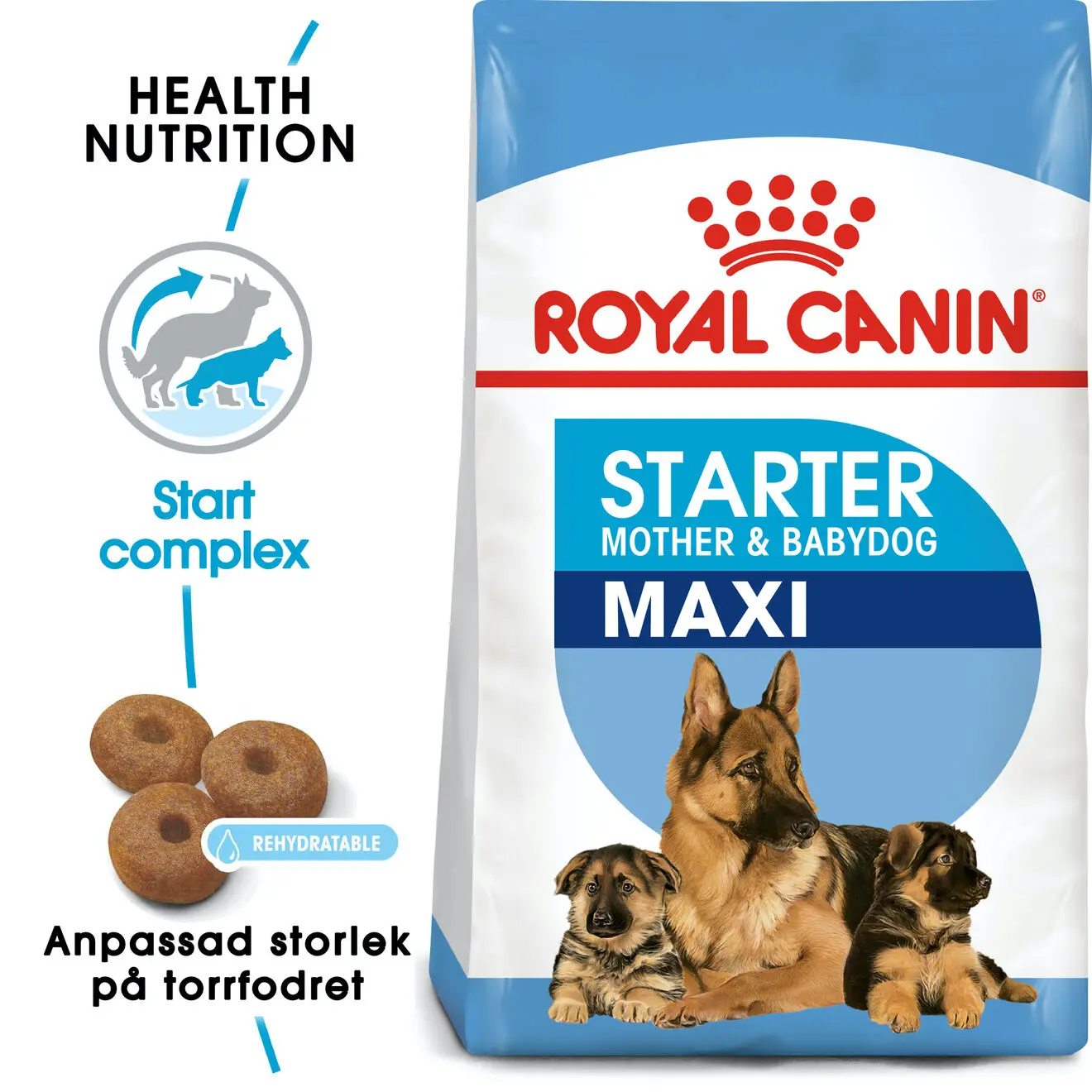 Maxi Starter Kuivamuona koirille 15 kg
