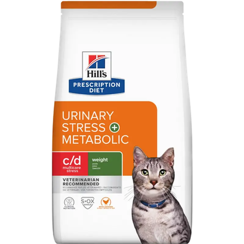 c/d Urinary Stress + Metabolic Dry Cat Food 1,5 kg