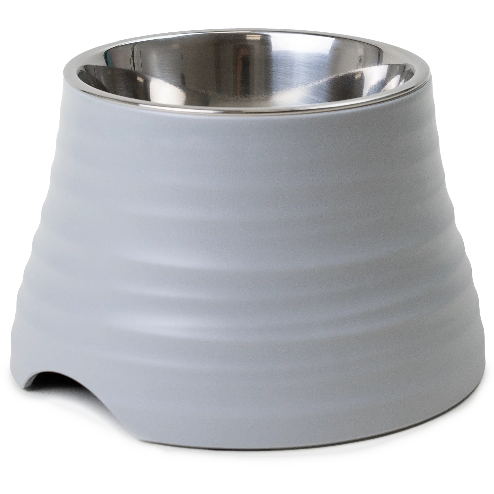 Food bowl Ripple Ergo Gray M/L