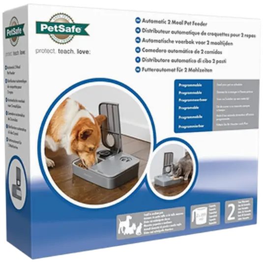 2-Meal Timed Pet Feeder - Ruoka-automaatti
