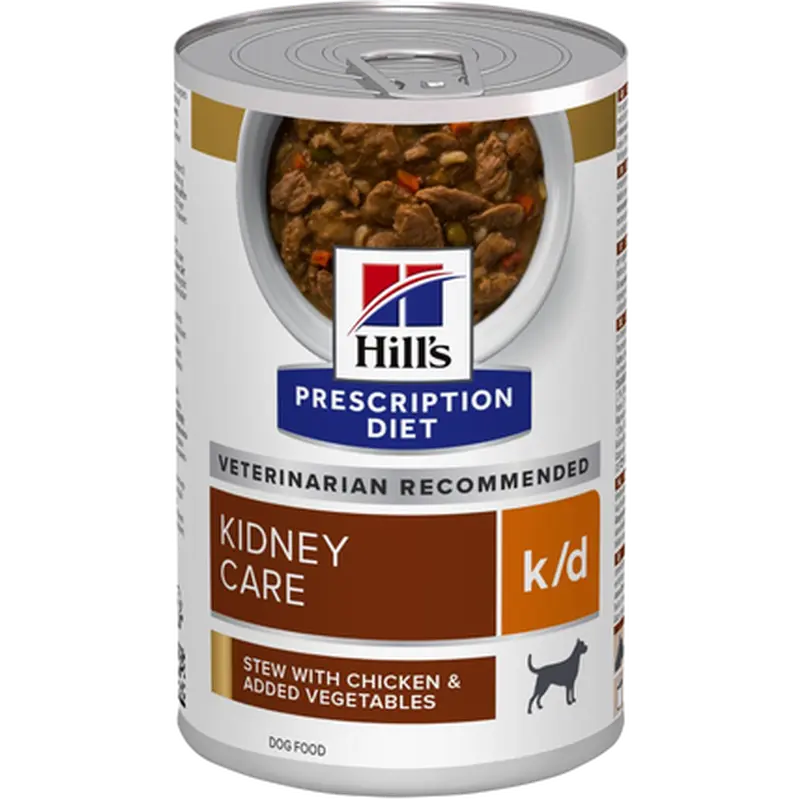 k/d Kidney Care Kylling & Grønnsaker Stew Hermetikk - Våtfôr for hund 354 g