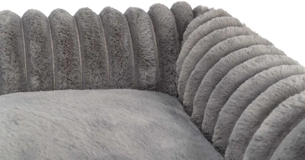Lonni Bed Manchester Plush suorakulmainen harmaa