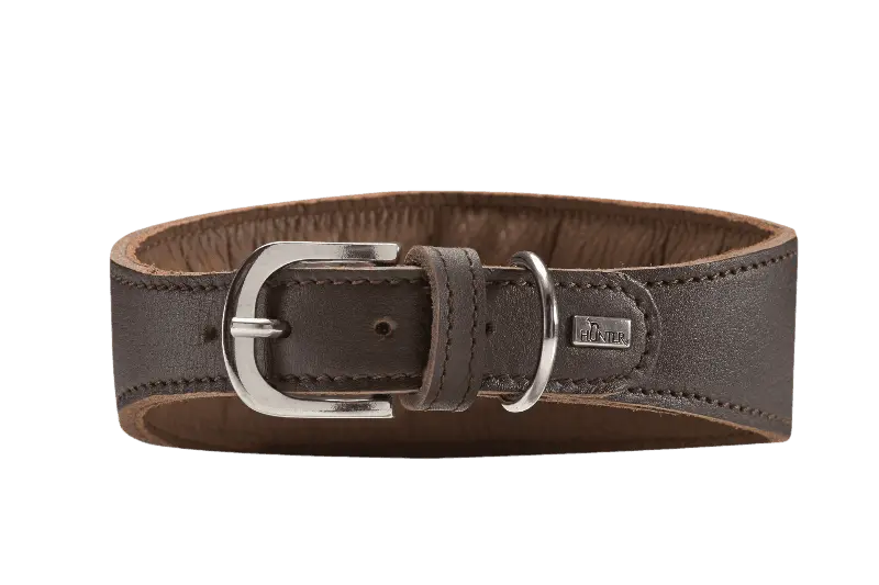 Hundhalsband Greyhound Super Soft Svart