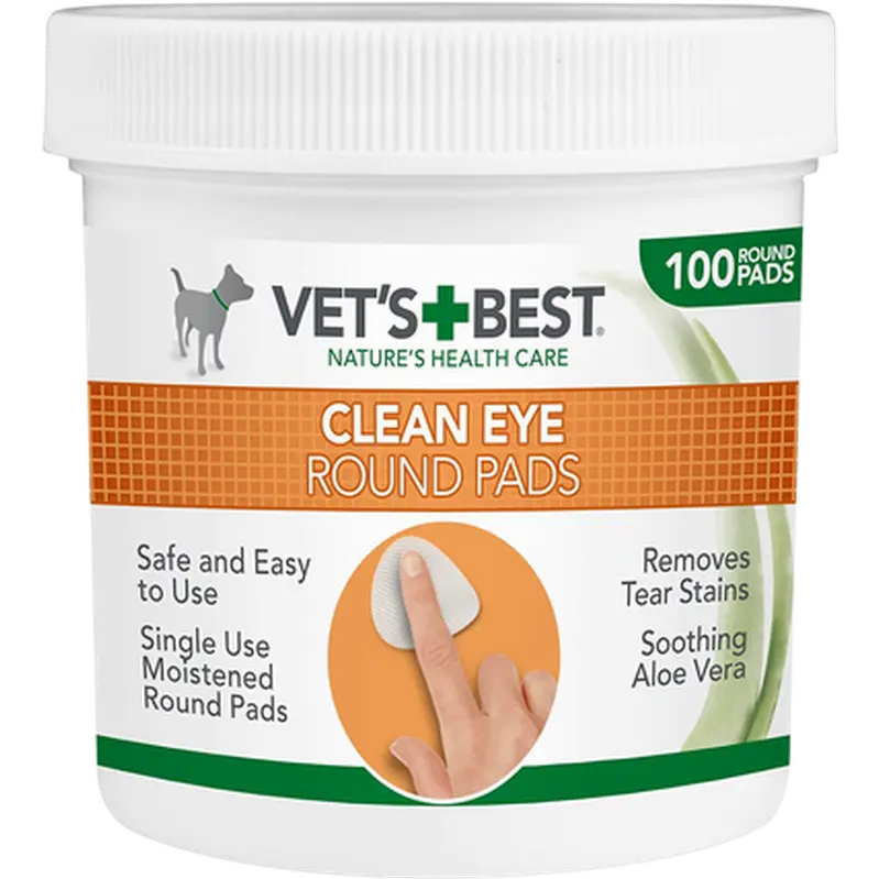 Eye Cleaning Pads for Dogs 100 kpl