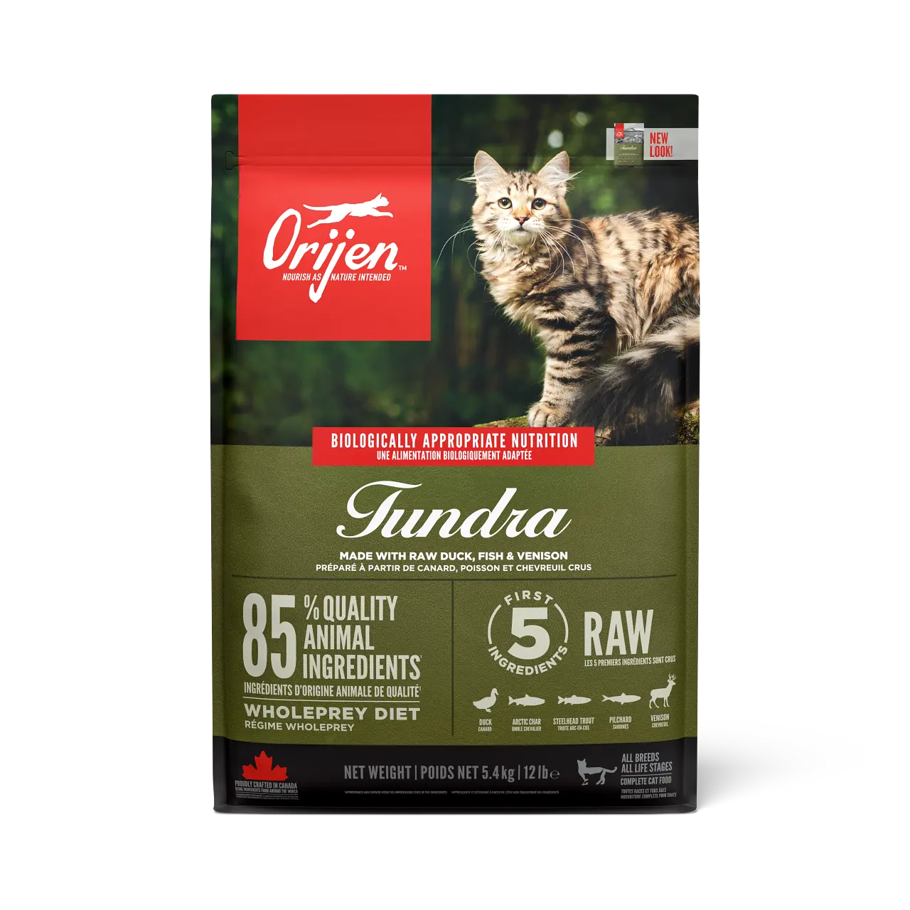 Cat Tundra Grain Free - Dry Cat Food Green 5,4 kg
