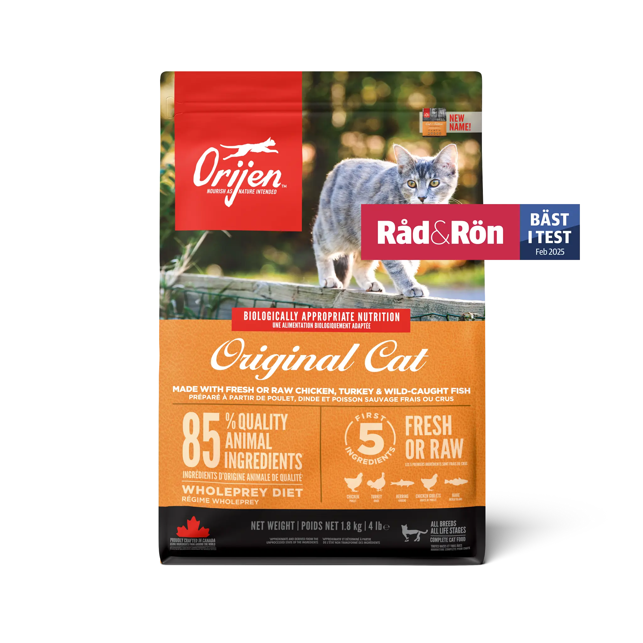 Original Cat –  Kattemat Best i Test!