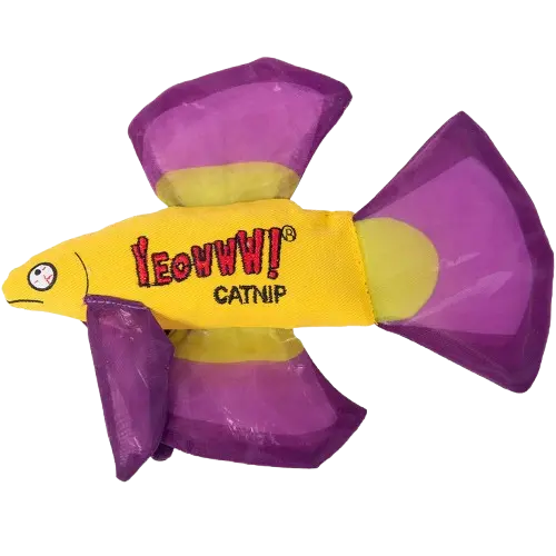 Catnip Mo Betta Fish Purple 16,5 x 12,7 x 2,5 cm