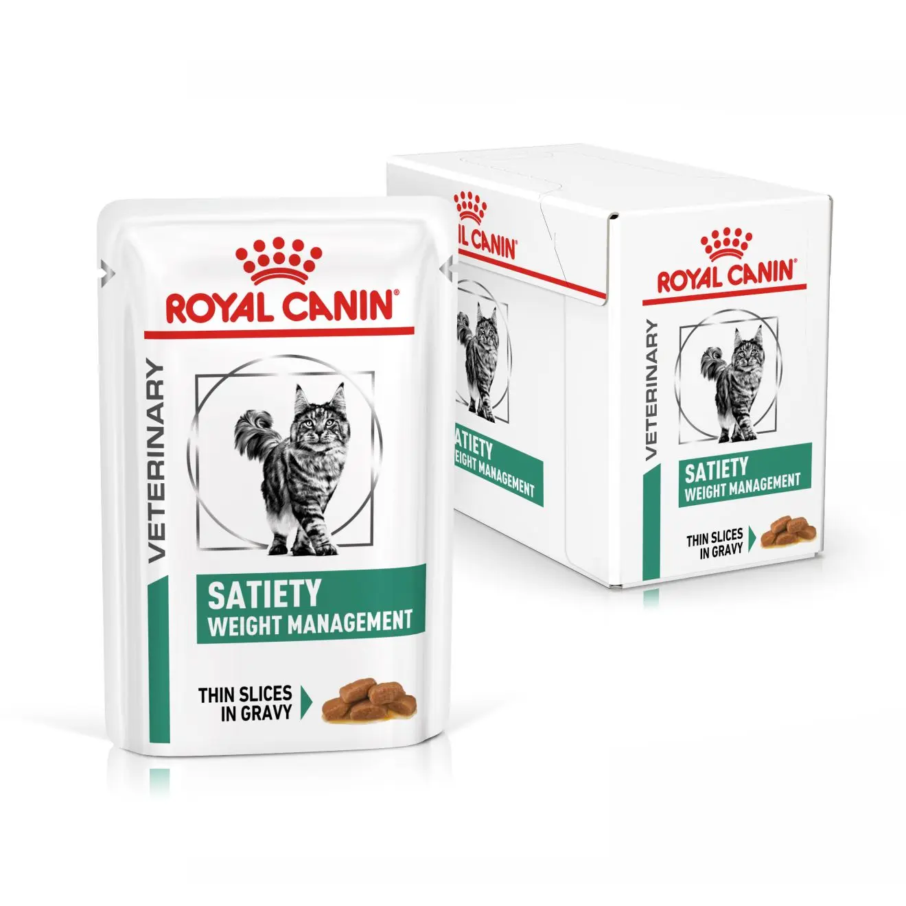 Weight Management Satiety Thin Slices In Gravy Pouch kissan märkäruoka