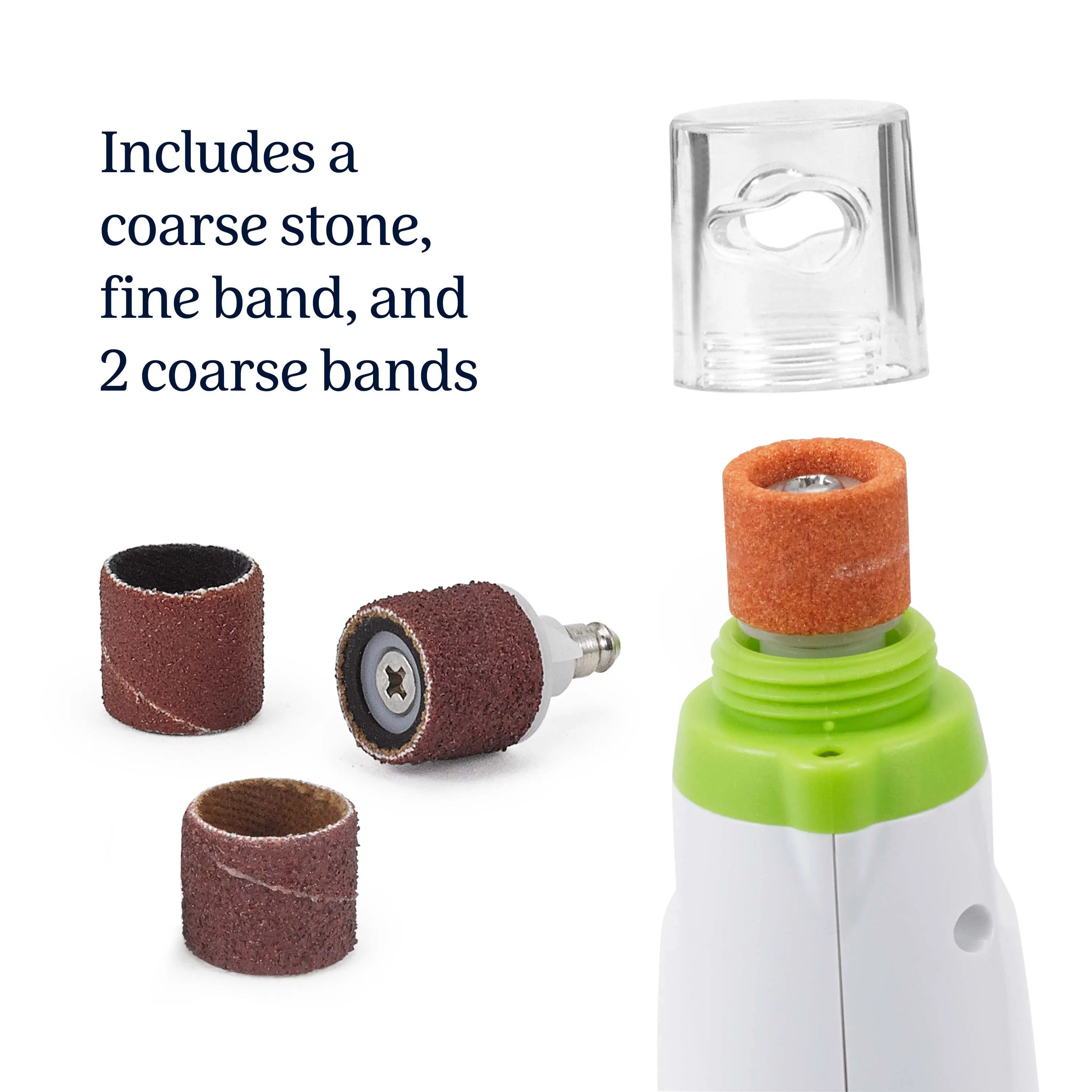 Cordless Nail Filer 2-speed Trådløs Klosliper