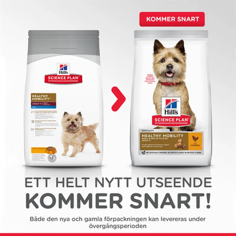 Hill's Science Plan Healthy Mobility Small & Mini Adult tørfoder med kylling
