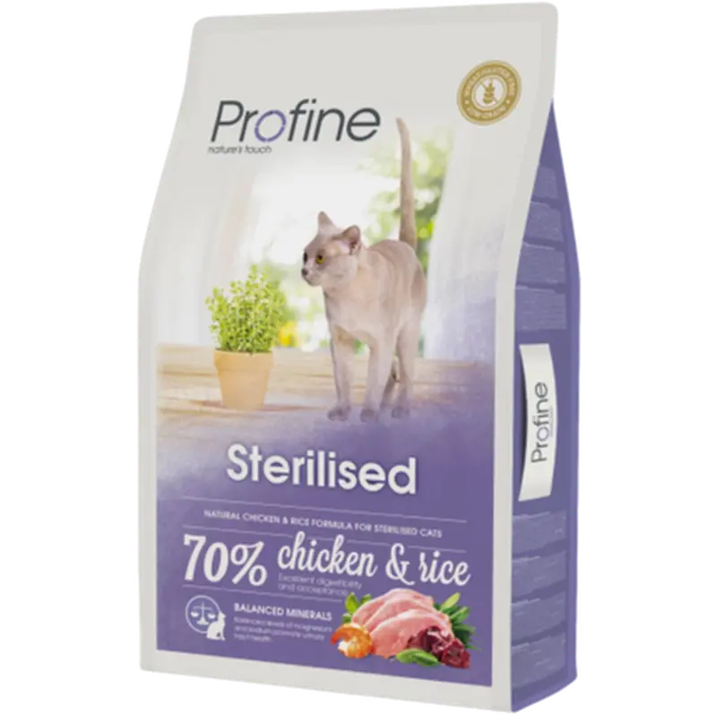 Cat Dry Food Sterilised Chicken & Rice