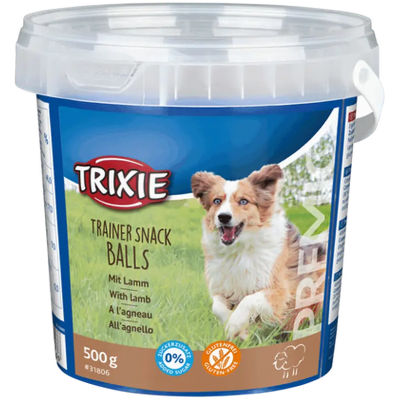 Premio Trainer Snack Balls Lamb Brown 500 g
