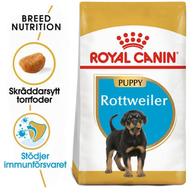Rottweiler Puppy Kuivaruoka pennuille