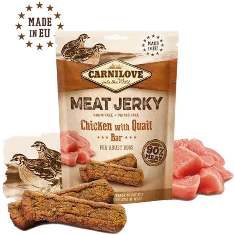 Jerky Chicken with Quail Bar