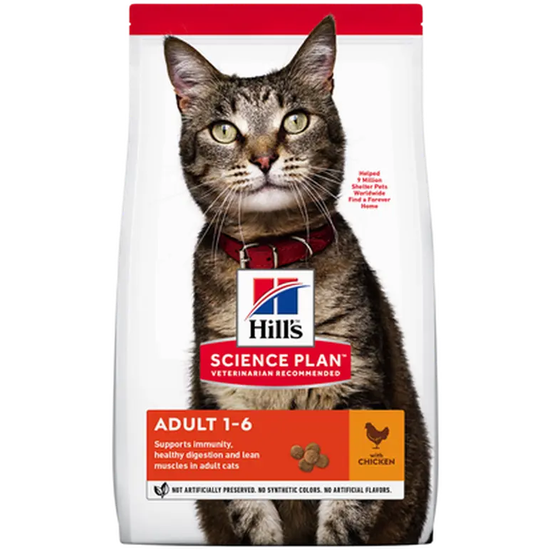 Adult Optimal Care Chicken - Dry Cat Food 1,5 kg
